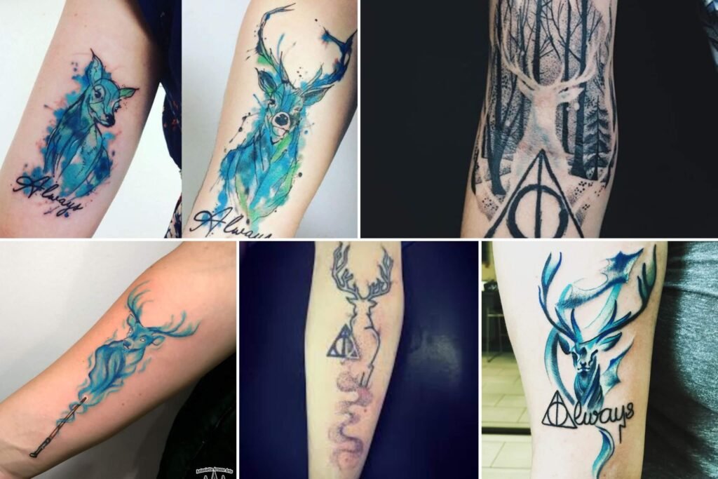 patronus harry potter tattoo ideas